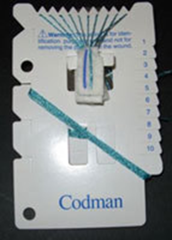 Op tork hjärntork Codman, 13x25mm  - Tork