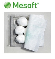 Rundtork nonwoven 5p Mesoft, Ø45mm steril - Mesoft