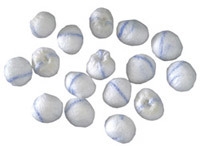 Op tork gasväv med röntgentråd 5p, nr0 orange Barrier - Tork