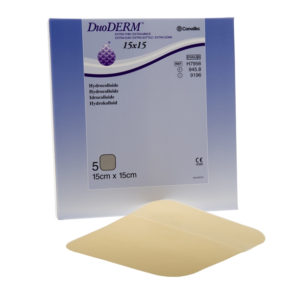 Hydrokolloidförband DuoDERM Extra Thin, 15x15cm - DuoDerm