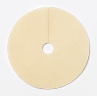 Hydrokolloidförband Skin X, Ø50mm 3mm hål f gastrostomi - Skin X