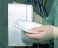 Op duk nonwoven med röntgentråd 5p, 30x40cm brun Barrier