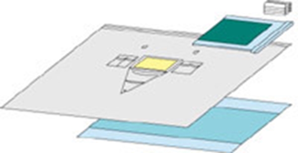 Op set Vertikallakanset Barrier, 330x240cm (30x40cm) m incisio