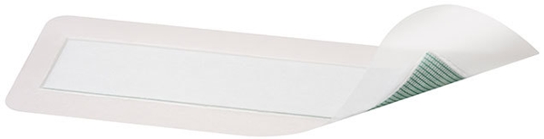 Bakteriebindande sårfilm med dyna Sorbact, 10x30cm (dyna 5x25cm) - Sorbact