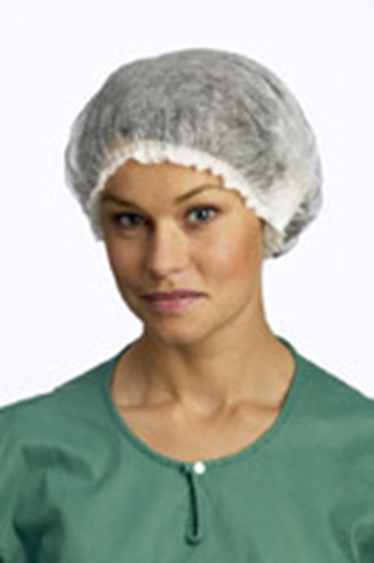 Op mössa basker Charlotte, 50cm M vit