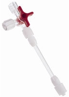 Dränage anslutningsslang, 15cm hane/tratt m 3v-kran