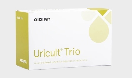 Test Uricult Trio 3 medium, CLED E coli MacConkey - Trio