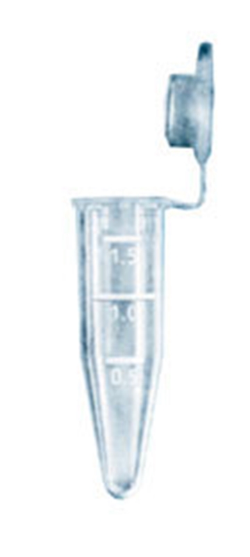 Mikrorör vidhängande propp EasyCap, 1,5ml PP