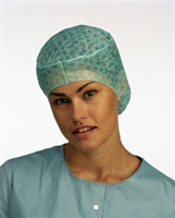 Op mössa basker Barrier, one size grön resår