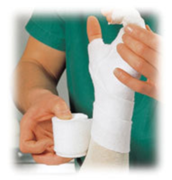 Polstervadd Cellona, 10cmx3m polyester steril - Cellona