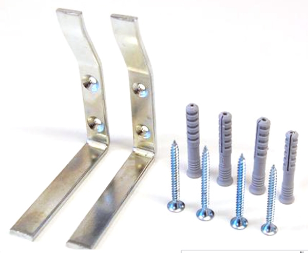 Hållare vägg t förkläde rulle, Metall 2-pack - SELEFA®