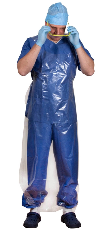 Förkläde plast engångs Selefa, 81x150cm Felix transp rulle - SELEFA® - 2