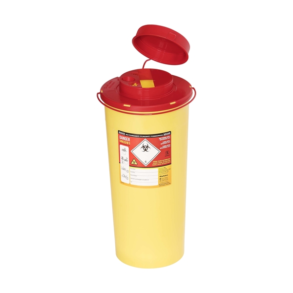 Kanylburk SafeBox, 3,5L UN med etikett