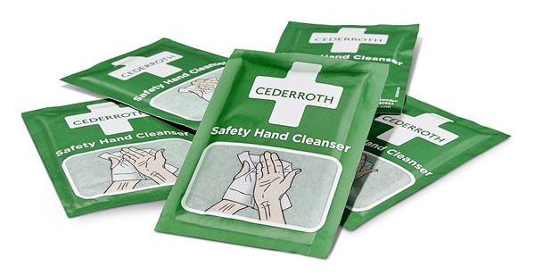 Handrengöring Savett Cederroth, 19x22cm 70% alkohol