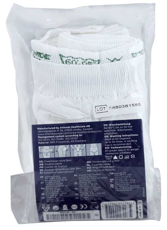 Fixeringsbyxa utan ben, Attends Stretch fit XL - Attends - 3