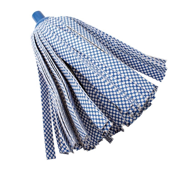 Minisvabbgarn viskos, 25cm med textilremsor - MAX