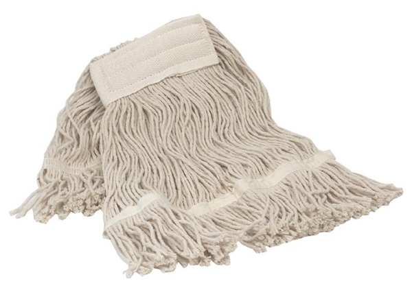 Svabbgarn med band, 350g oblekt bomull