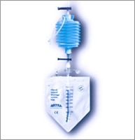 Dränage med sugbälg Bellovac, fg18 utan troacar 75-100mmHg