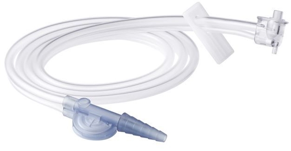 Enkelslang för thoraxdränage, 1,5m normal ansl Thopaz