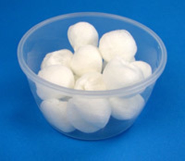 Tvättset nonwoven Mediplast, 10st Ø50mm skål 500ml