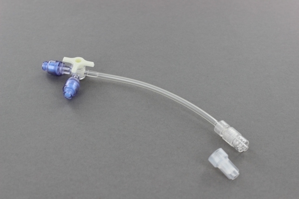 3-vägskran Codan, 60cm slang DEHP-fri