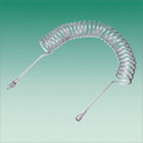 Infusionsslang spiral, 150cm, 1,17ml, ø1mm