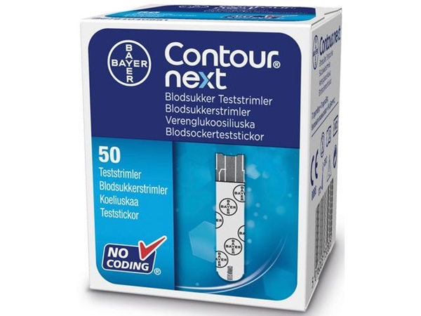 Teststicka blodglukos, CONTOUR NEXT - Contour