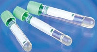 Vakuumrör BD Vacutainer PSTTM II pappersetikett, 5/3ml Li-Heparin gel mintgrön