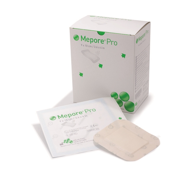 Absorberande häftande förband Mepore Pro, 9x10cm duschbar - Mepore