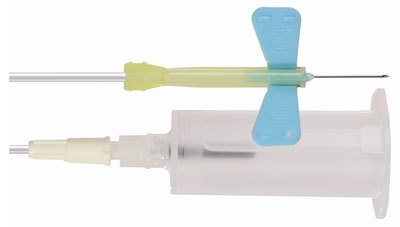 Venprovset BD Safety-Lok, 0,6x19mm 18cm turkos m hållare
