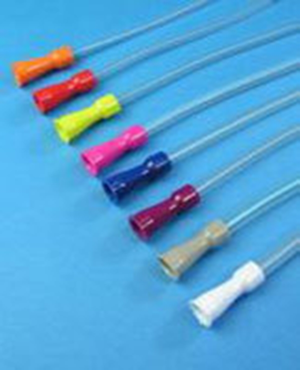 Magsond m röntgentät linje, ch22 80cm rosa ftalatfri PVC