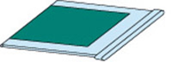 Assistansbordspåse Barrier, 79x145cm förstärkt