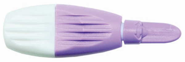 Lansett BD Microtainer CAL, 1,5mm 30G lågflöde lila