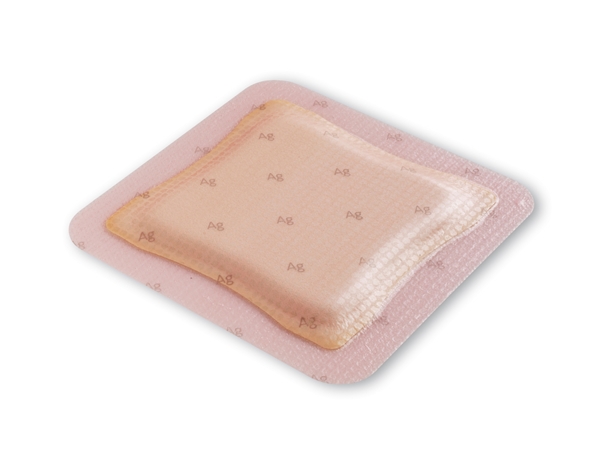 Skumförband silver Allevyn Ag Adhesive, 10x10cm Border - Allevyn