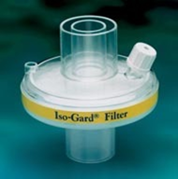 Bakterie/virusfilter IsoGard, 26ml rakt m port - Gibeck ISO-Gard