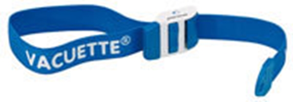 Stasband flergångs Vacuette, vuxen blått metallfri