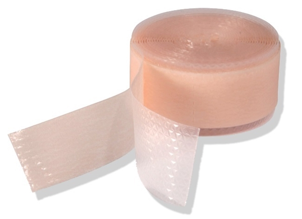 Häfta silikon Siltape, 4cmx1,5m beige m skyddsfilm - Siltape - 2