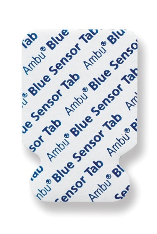 EKG elektrod Ambu BlueSensor fast gel, 23x34mm tab för klämma
