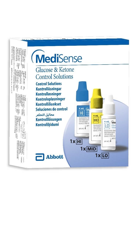Kontrollösning till FreeStyle Precision, 3x4ml, glukos/keton - Precision