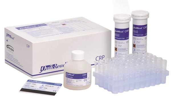 Test QuikRead 101 CRP, med kapillär/pistong KYLVARA - QuikRead