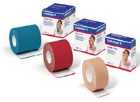 Stödtejp Leukotap K latexfri, 5cmx5m Kinesiotape beige - Leukotape