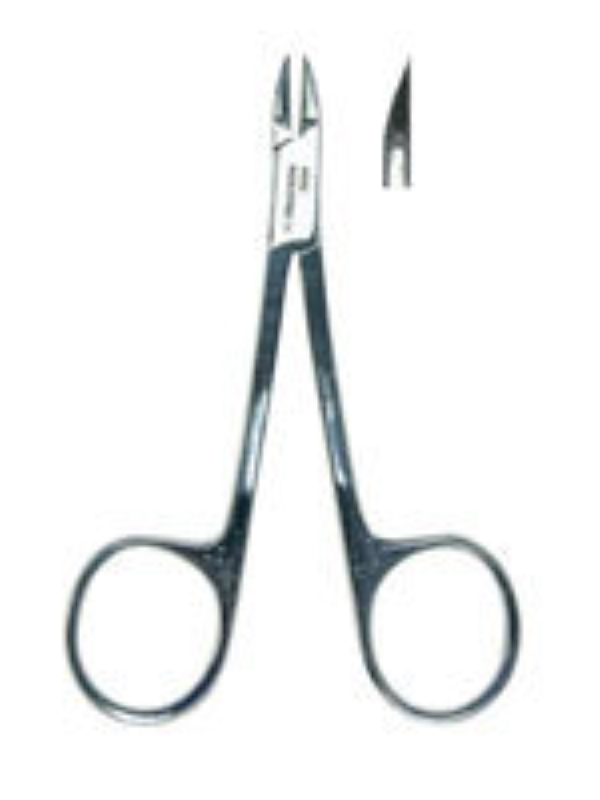 Nypsax rak, 105mm rostfri