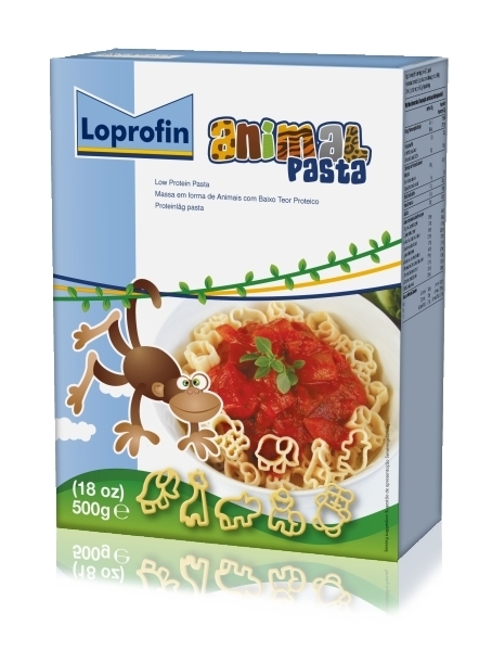 Loprofin Animal Pasta glutenfri, 1x500g lågprotein