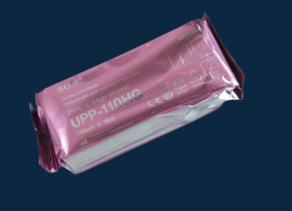 Videoprintpapper för ultraljud, 110mmx18m Sony UPP-110HG - Sony