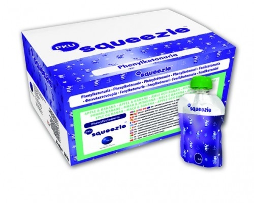 PKU Squeezie, 30x85g äpple banan