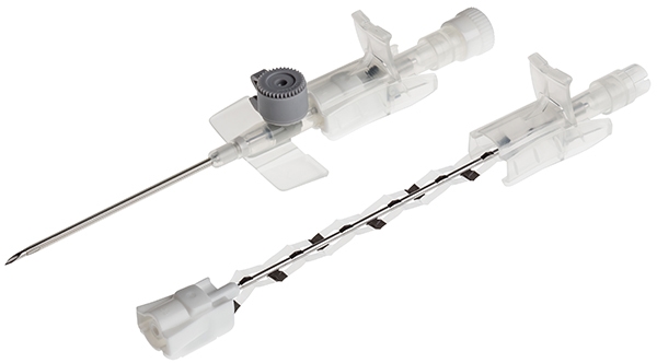 Infusionskanyl BD Venflon Pro Safety, 1,8x45mm 16G grå m port