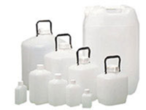 Flaska plast med skruvlock, 1000ml HDPE