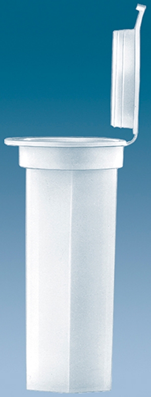 Transportbehållare för objektglas, 2 fack PP med ventilation