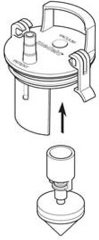 Lock flergångs till sugsystem Medela, litet ansl 6-10mm överstrskydd