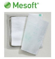Kompress nonwoven 4L 2p Mesoft, 7,5x7,5cm steril - Mesoft